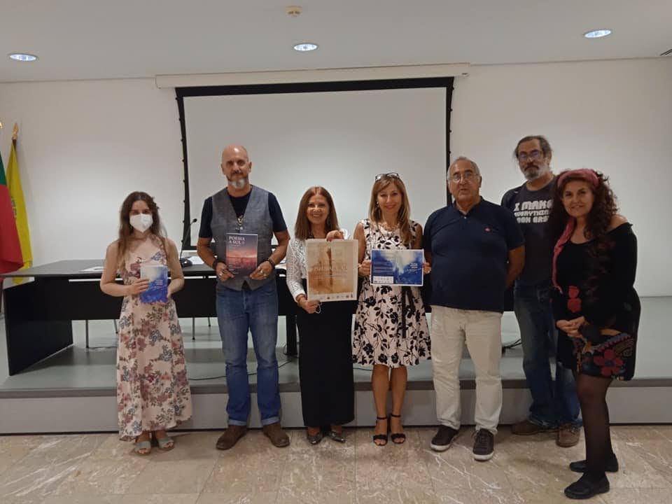Promocja antologii „Azulejo chabrem ubrane”  Fesival Poesia a Sul Olhao 2021